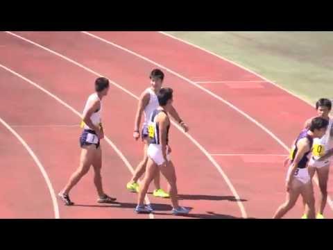 関東新人2015 男子100m予選6組 桐生祥秀 10.45(-1.9)