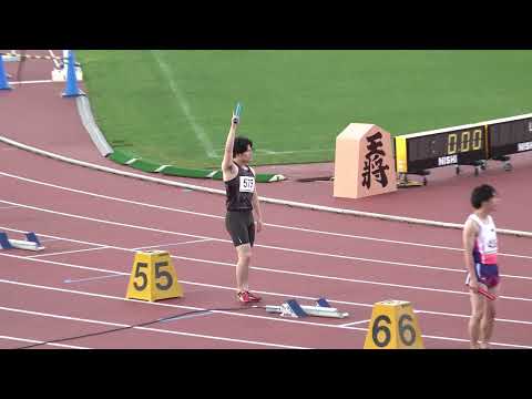 [4k]男子4×100m R　決勝　東日本実業団陸上　2022年5月14日(土)