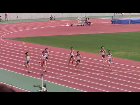 2017 東海総体陸上 女子200m 準決勝 1～2
