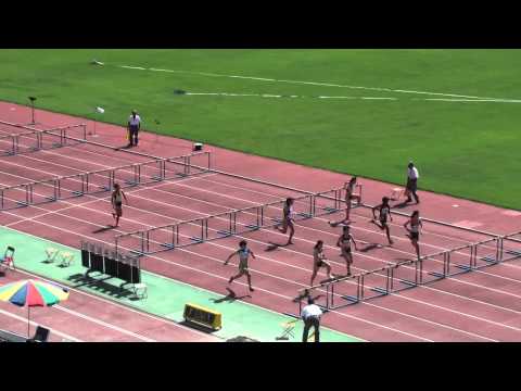 2015 関東選手権陸上 女子100mH 予選2組