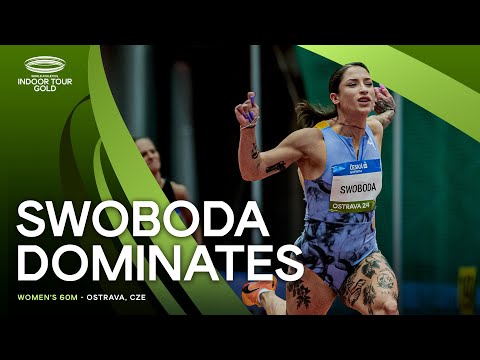 Swoboda storms to 7.07 60m meet record ‼️ | World Indoor Tour 2024