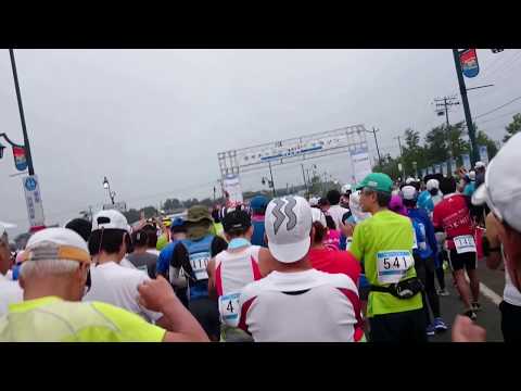第６回北オホーツク100キロマラソン(スタート)