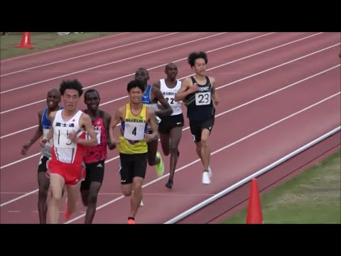東海大学中長距離記録挑戦会 5000m最終組 塩澤稀夕13’46’51 2021.5.4