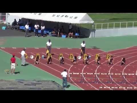 2015 関東選手権陸上 女子100mH決勝