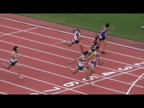 群馬県高校新人陸上2017 男子100m決勝