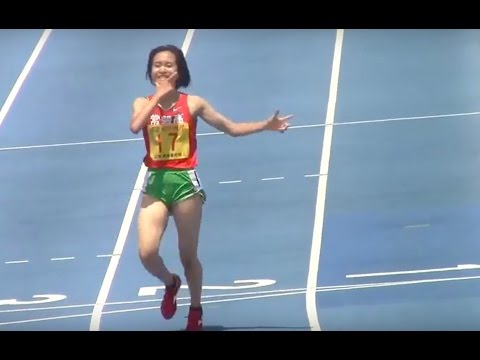 樺沢和佳奈 9:06.47大会新 / 2016関東高校陸上　北関東女子 3000m決勝