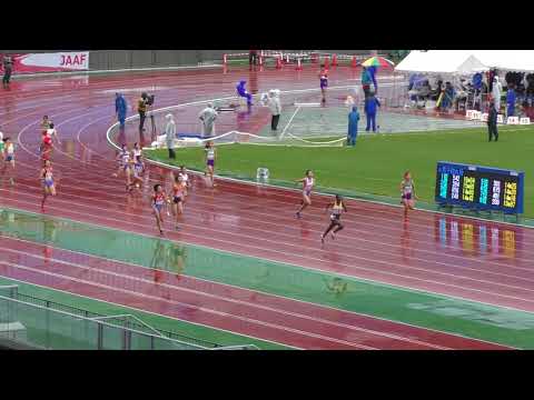 H29　ジュニアオリンピック　ABC女子共通4x100mR　準決勝1組
