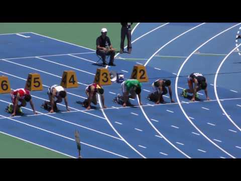 20160618関東高校総体男子100m北関東予選4組