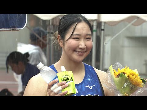 【第108回日本選手権】女子 砲丸投 決勝1位 ●郡 菜々佳●