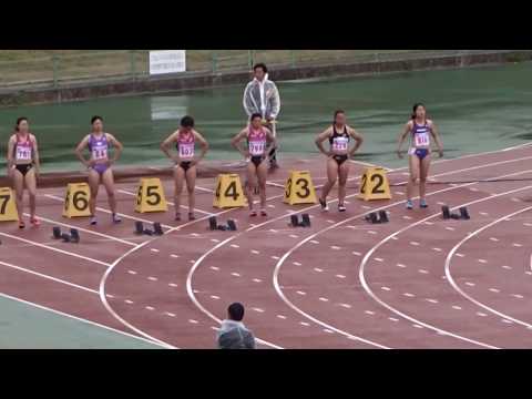 第66回大阪学生陸上競技対校選手権大会　女子 100ｍ 決勝