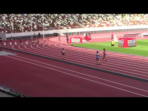 東京2020テストイベント女子100m準決勝