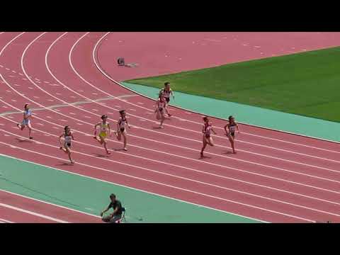 18年6月4日熊本県高校総体 女子200m決勝