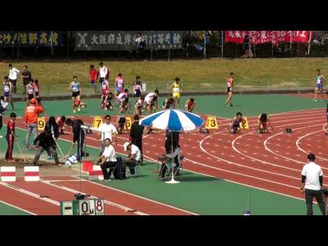 20180401　第3･4地区　第1回記録会　男子　100m　TR　5組