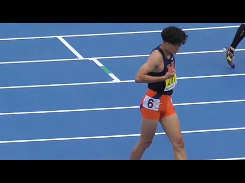 黒川和樹　男子400ｍＨ予選全組　日本学生個人陸上2022.4.16