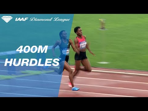 Daliliah Muhammad Wins Women&#039;s 400m Hurdles - IAAF Diamond League Shanghai 2018
