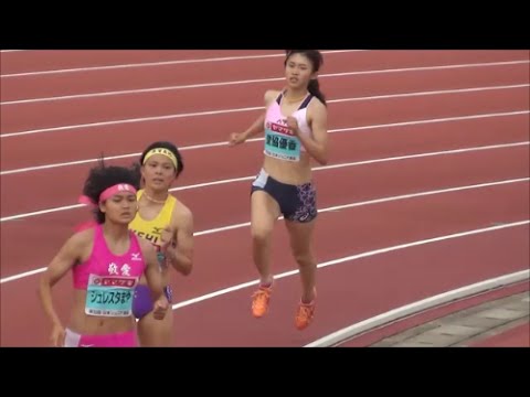 日本陸上混成競技2016ジュニア 女子七種800m