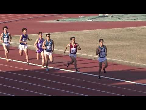 第67回大阪学生陸上競技選手権大会　男子800ｍ決勝