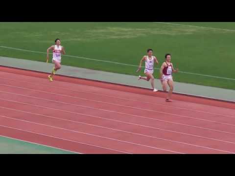 2017京都インカレ　男子4×400mリレータイムレース決勝2組