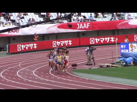 2017 日本選手権陸上 男子1500m 予選　1～3