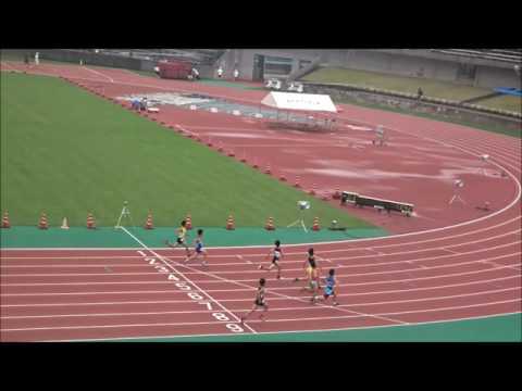 男子C（中学1年）100m　予選2組　～ジュニアオリンピック陸上　高知県選考会～