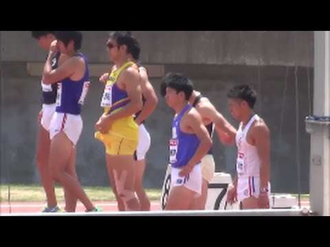 日本陸上混成競技2016 男子十種100m1組