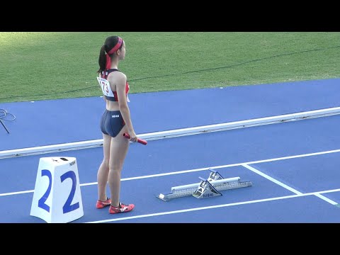 準決勝 共通女子4×100ｍＲ 近畿高校ユース陸上2024