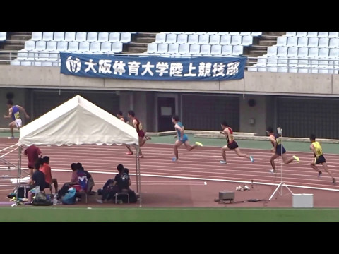 第94回関西学生陸上競技対校選手権大会　男子2部200ｍ準決勝2組