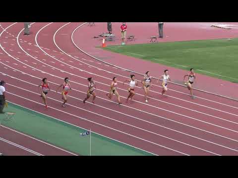 H30　関東選手権　女子100m　決勝