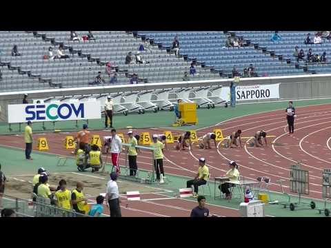 2016 関東インカレ　男子100m準決勝1組　徳村