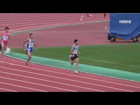 2017 東北高校陸上 男子 4×400mR 準決勝1組