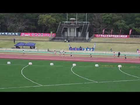 20180318152725県記録会中女4×100ｍR1組吾田中