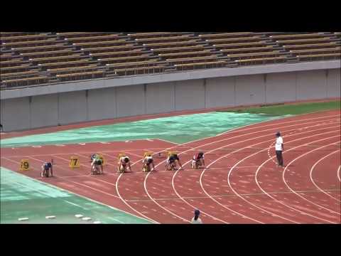 向井渉太朗選手（四国大）男子100m決勝、優勝タイム：10秒85　～四国インカレ2017～