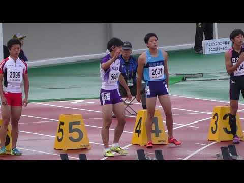 2017 東北高校新人陸上 男子 100m 決勝