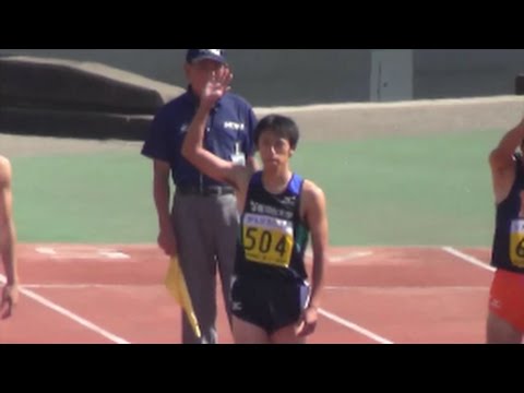 関東学生新人陸上2015 男子100m B決勝