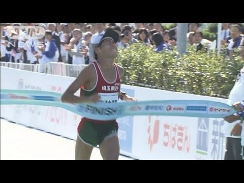 優勝は公務員ランナー川内さん　アクアライン大会(12/10/21)