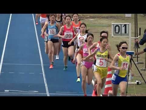 日体大記録会 女子1500m最終組 加藤礼菜(中大)PB 2022.5.7