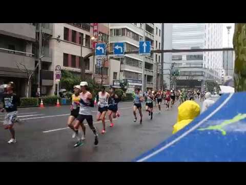 東京マラソン 2019　6.9km地点付近　2019年3月3日