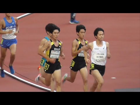 チャレンジ男子5000ｍ1組 GＰ新潟 Athletics Challenge Cup 2022