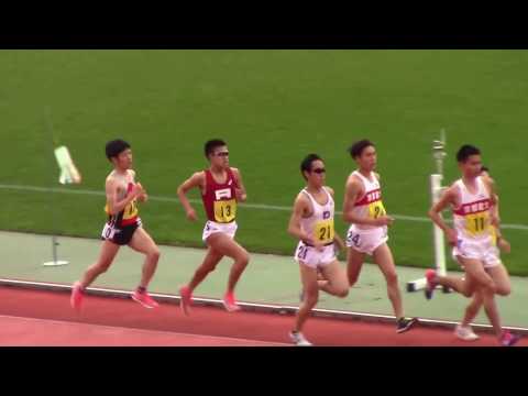 第81回京都学生陸上競技対校選手権大会　男子5000ｍ決勝