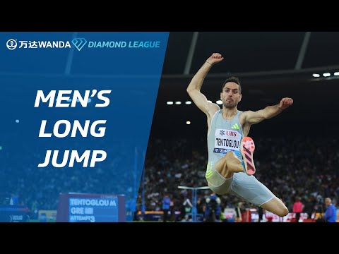 Miltiadis Tentoglou snatches late victory in Zurich long jump - Wanda Diamond League 2023