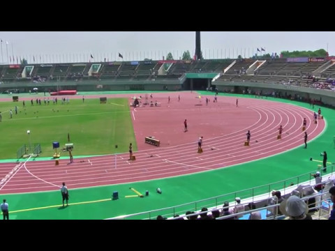 平成29年度 高校総体 埼玉県大会 男子400m 予選1組
