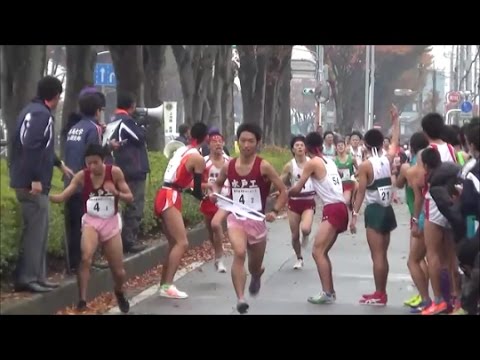 関東高校駅伝2016 男子第1中継所