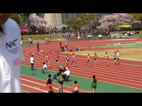 20180401　第3･4地区　第1回記録会　男子　100m　TR　2組