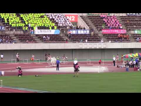 2016 日本インカレ陸上 女子400mH予選3