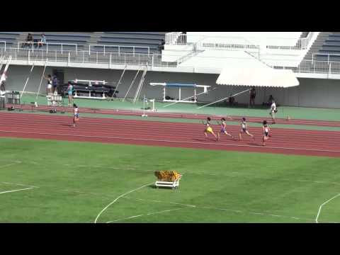 2015 関東選手権陸上 女子マイル予選1組 新島学園・相洋