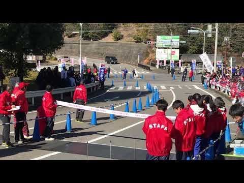 第71回岡崎市民駅伝競走大会　一般女子の部　1位　米米クラブ　フィニッシュ　2020/01/19