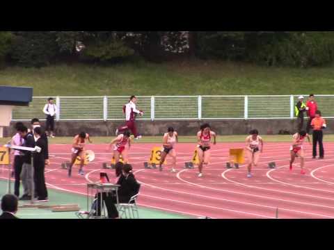 2016東海学生春季 女子100m A決勝