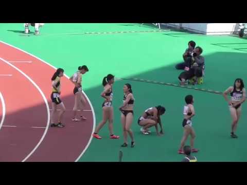 愛知県高校総体　女子200m　決勝　2018/05/20