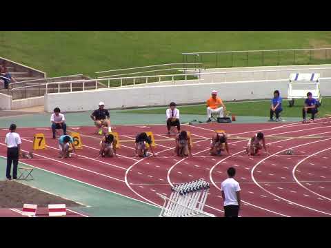 2018六大学対校陸上 100m 予選1～3