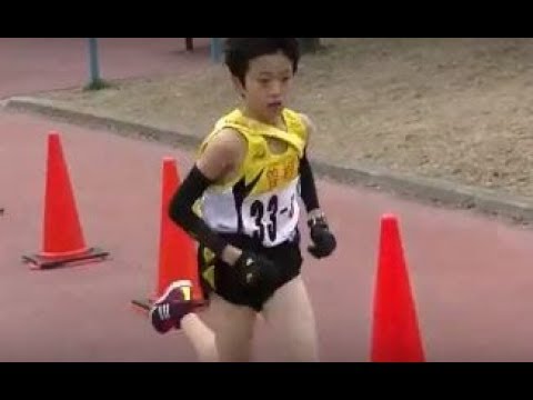 20180127北九州市中学校新人駅伝　男子3区中間点付近 Ekiden Championship in Kita-Kyushu City by 7th-8th Grade Boys (6)